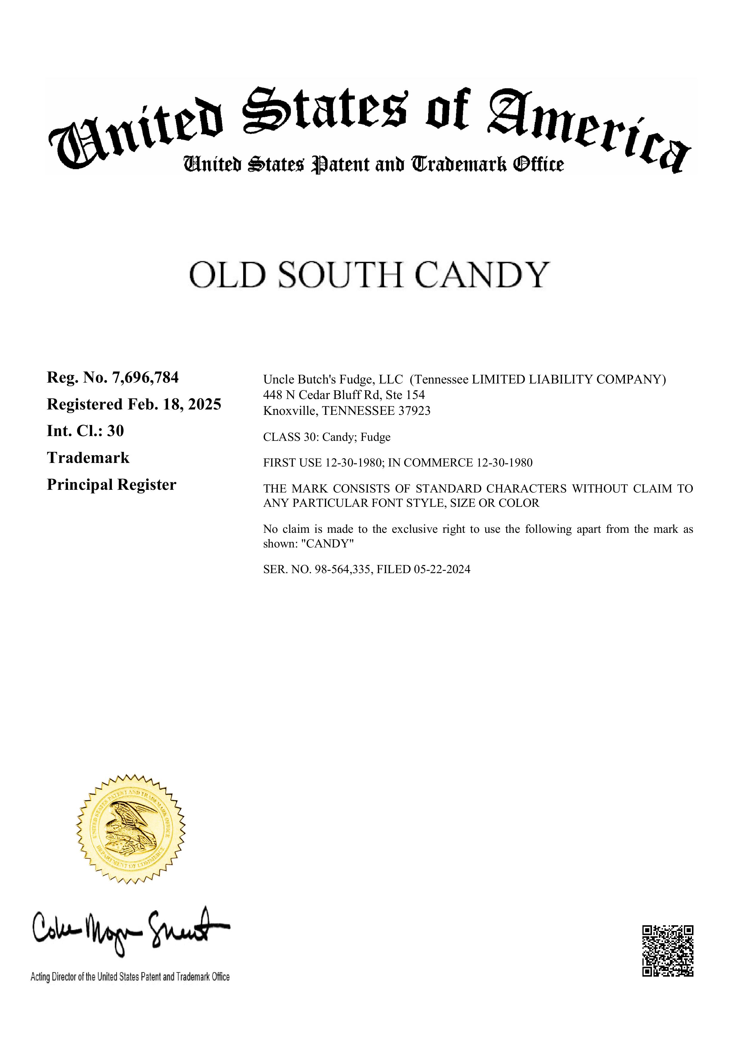 Old South Candy